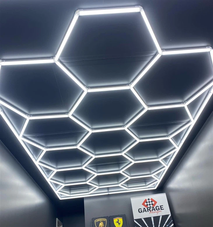 Led Hexagon Garage Lighting