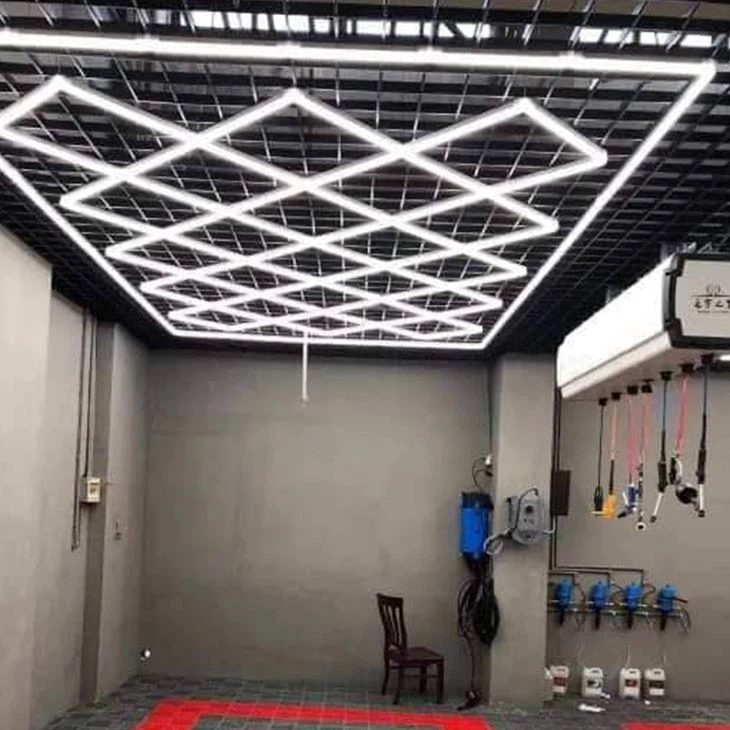Garage Lighting Design Led Tube Light Rgb